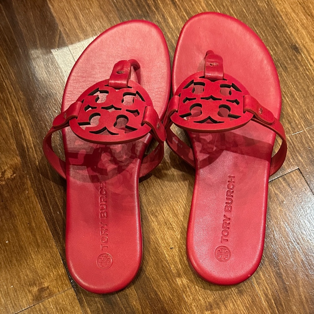 Tory Burch Bold Red Sandals